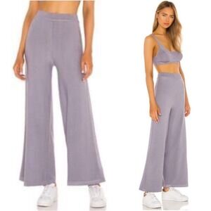 Free People‎ Show Off Cropped Pant KnittedElastic Waist Size XS
